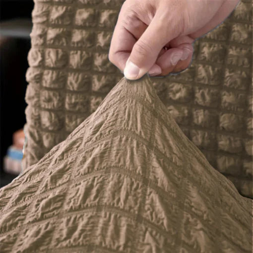 Luxury Fitted Bubble Sofa Cover - Mouse