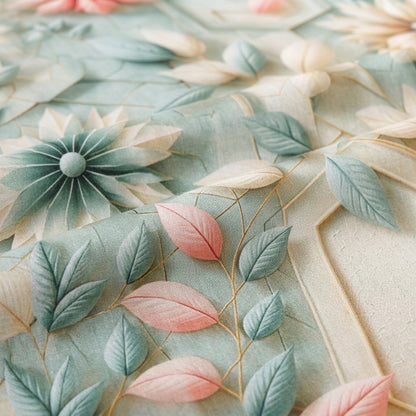 Royal Garden 3D Premium Bedsheet Set
