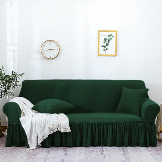 Turkish Style Mesh Sofa Cover - Green