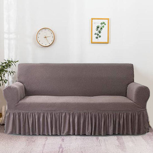 Turkish Style Mesh Sofa Cover - Rose Gold