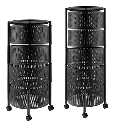 Premium Metal Vegetable Round Basket