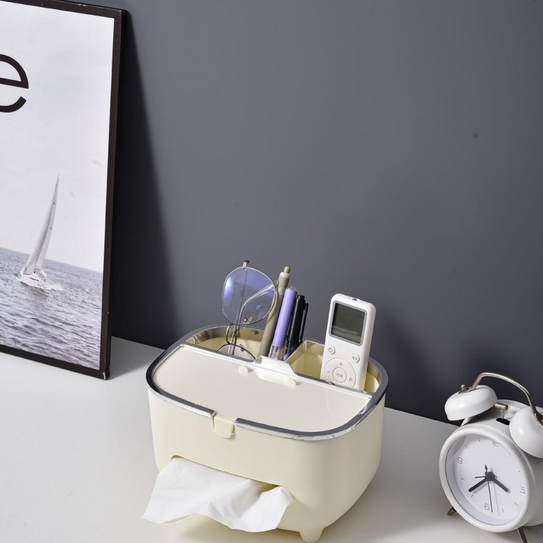 Multifunctional Desktop Living Room Tissue Box