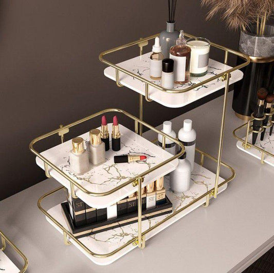 Luxury 3 Tier Bathroom - Makeup Vanity Multi-functional Organizer