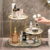 Luxurious 3 Tier Golden Multi-purpose Storage Organizer