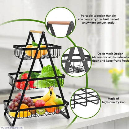 Elegant Easy Storage Fruit Basket