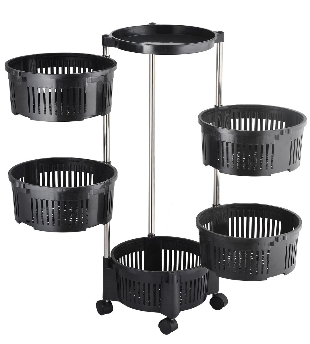 Premium Plastic Rotatable Multi Purpose Basket