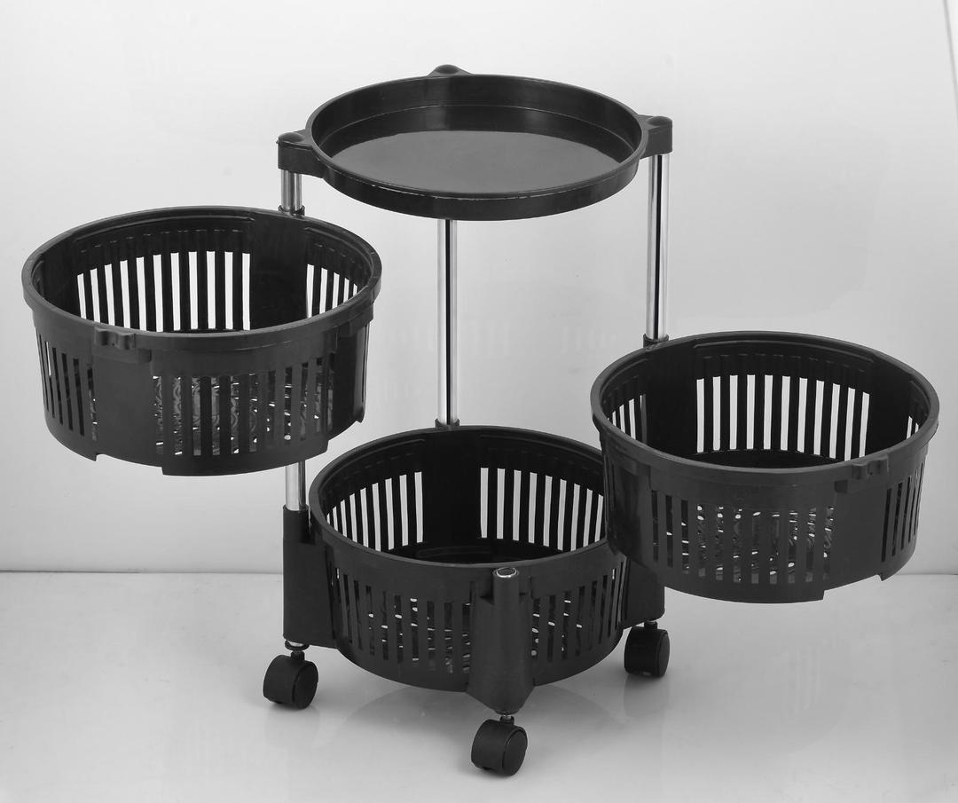 Premium Plastic Rotatable Multi Purpose Basket