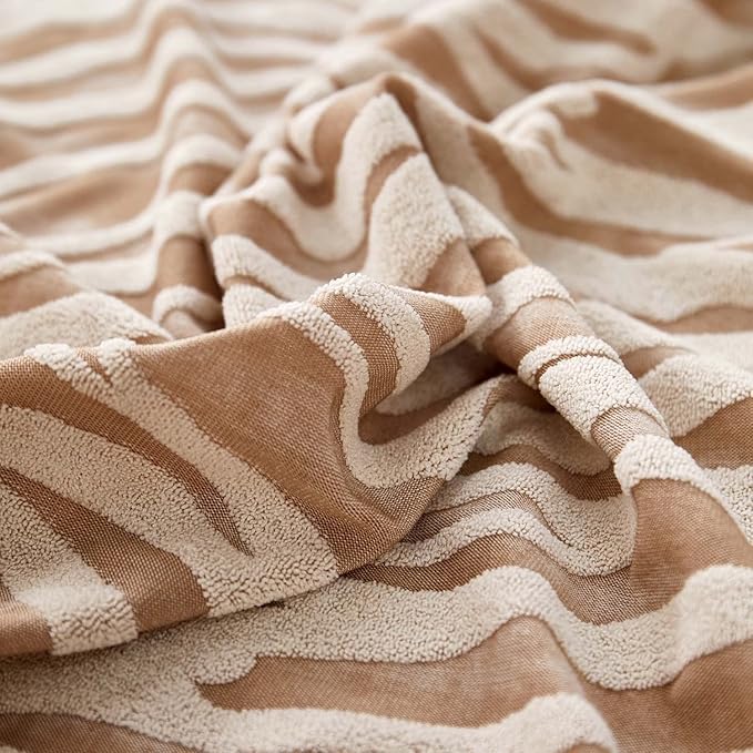 Zebra Sofa Cover Skin Golden