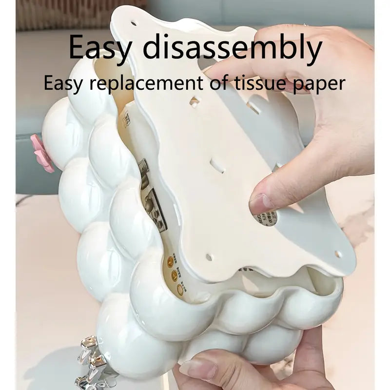 Elegant Style High Beauty Cotton Candy Tissue Box