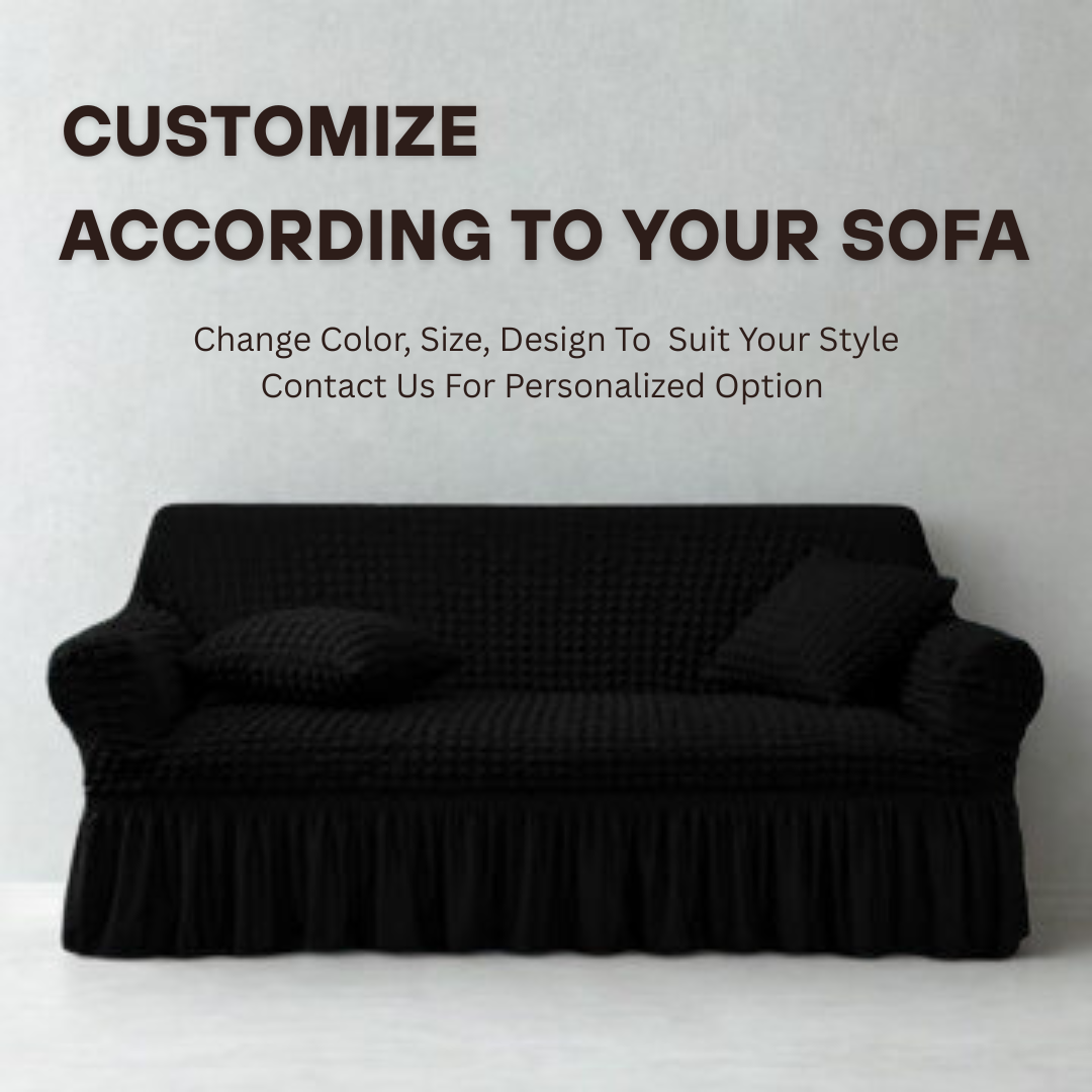 Customize Color Size Bubble Fabric Sofa Cover