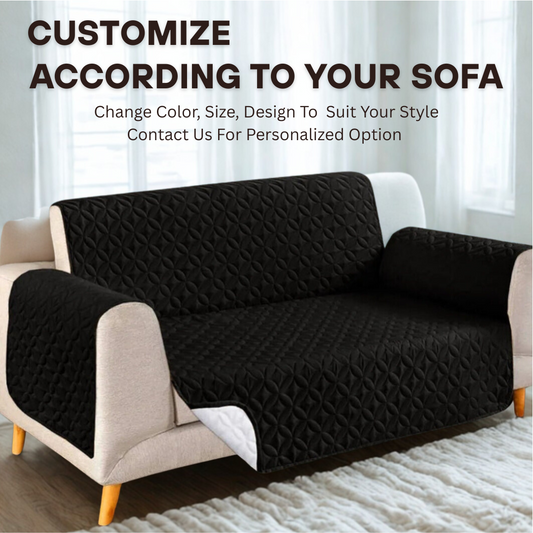 Customize Color Size Quilted Cotton Sofa Cover