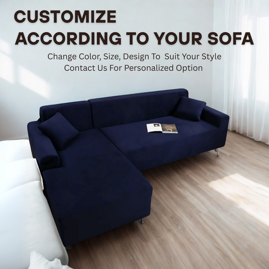 Customize Your Color Size L Shape Sofa Cover