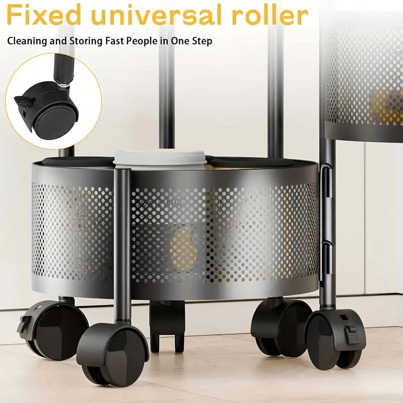 Premium Metal Vegetable Round Basket