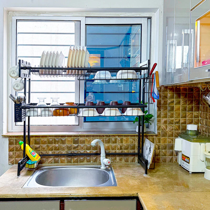 Luxury Kitchen Plates & Dish Holder Organizer