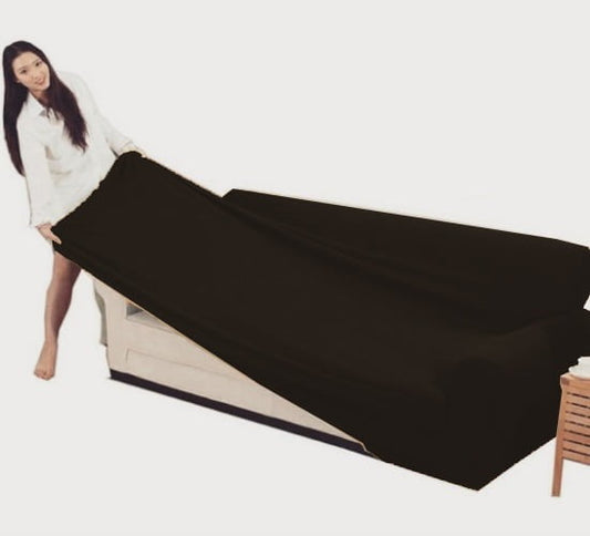 Elegnat Jersey Sofa Cover - Black